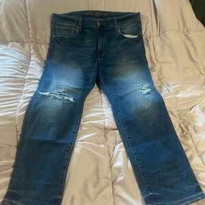 American Eagle Slim Straight Jeans 38X32